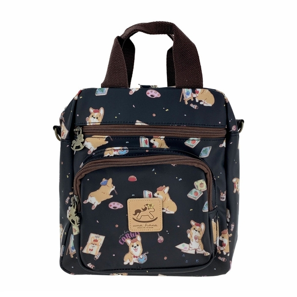 Waterproof Corgi Convertibe Handbag Backpack Crossbody Purse Multifunctional Use - Picture 1 of 7